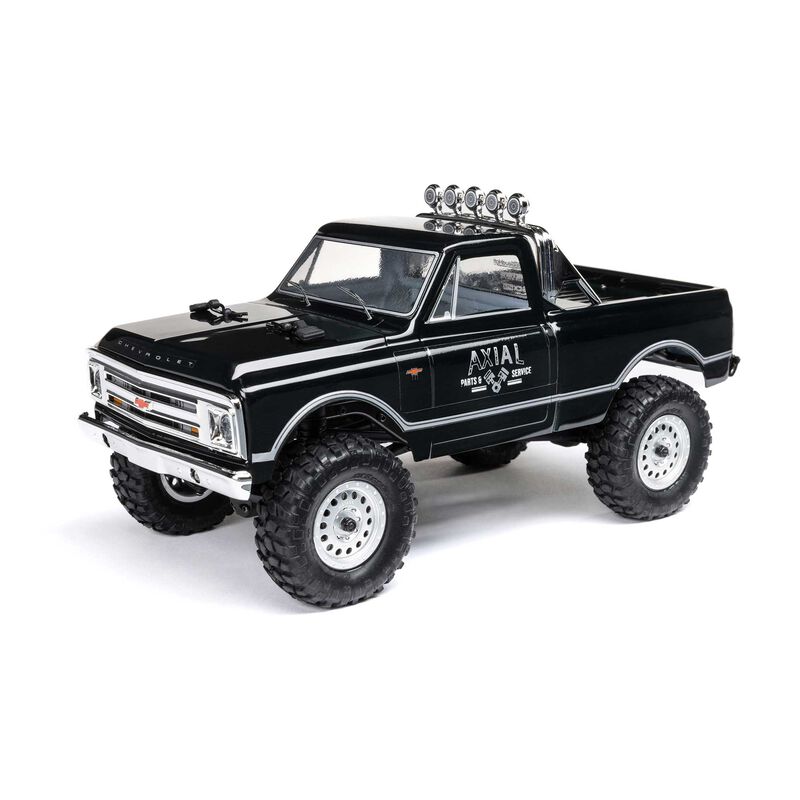 Axial 1/24 SSCX24 1967 Chevrolet C10 4WD Brushed Truck RTR Black